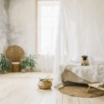 Chambre décoration naturelle bohème