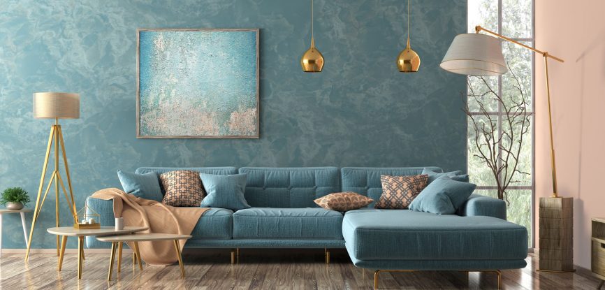 tendance contemporaine pour le salon