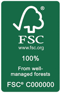 Logo label FSC (Forest Stewardship Council)