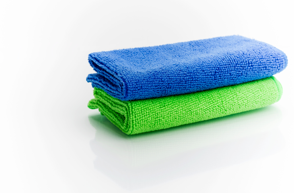 2 chiffons en microfibres