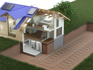 Pompe à chaleur géothermique pour maison individuelle