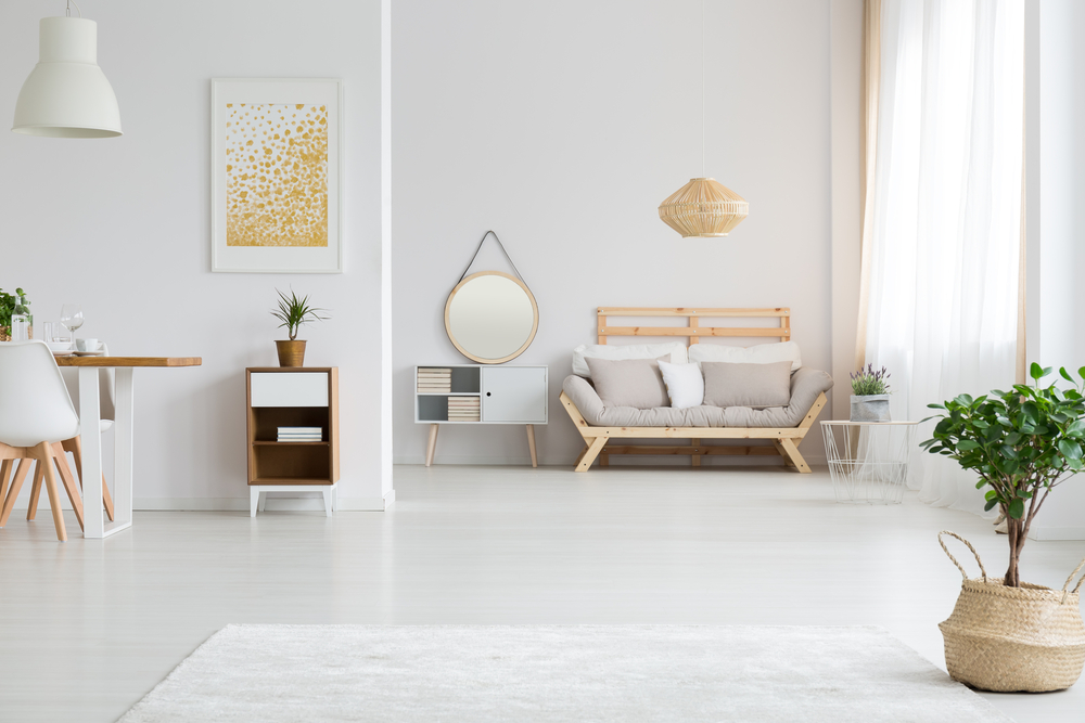 Un salon tendance scandinave