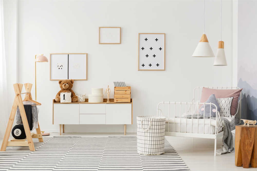 Une chambre d'enfant déco scandinave