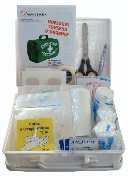 Protection sur vos chantiers : équipez-vous avec des EPI de qualité Trousse de secours BTP 15 personnes SOFOPTALIAPLAST 1